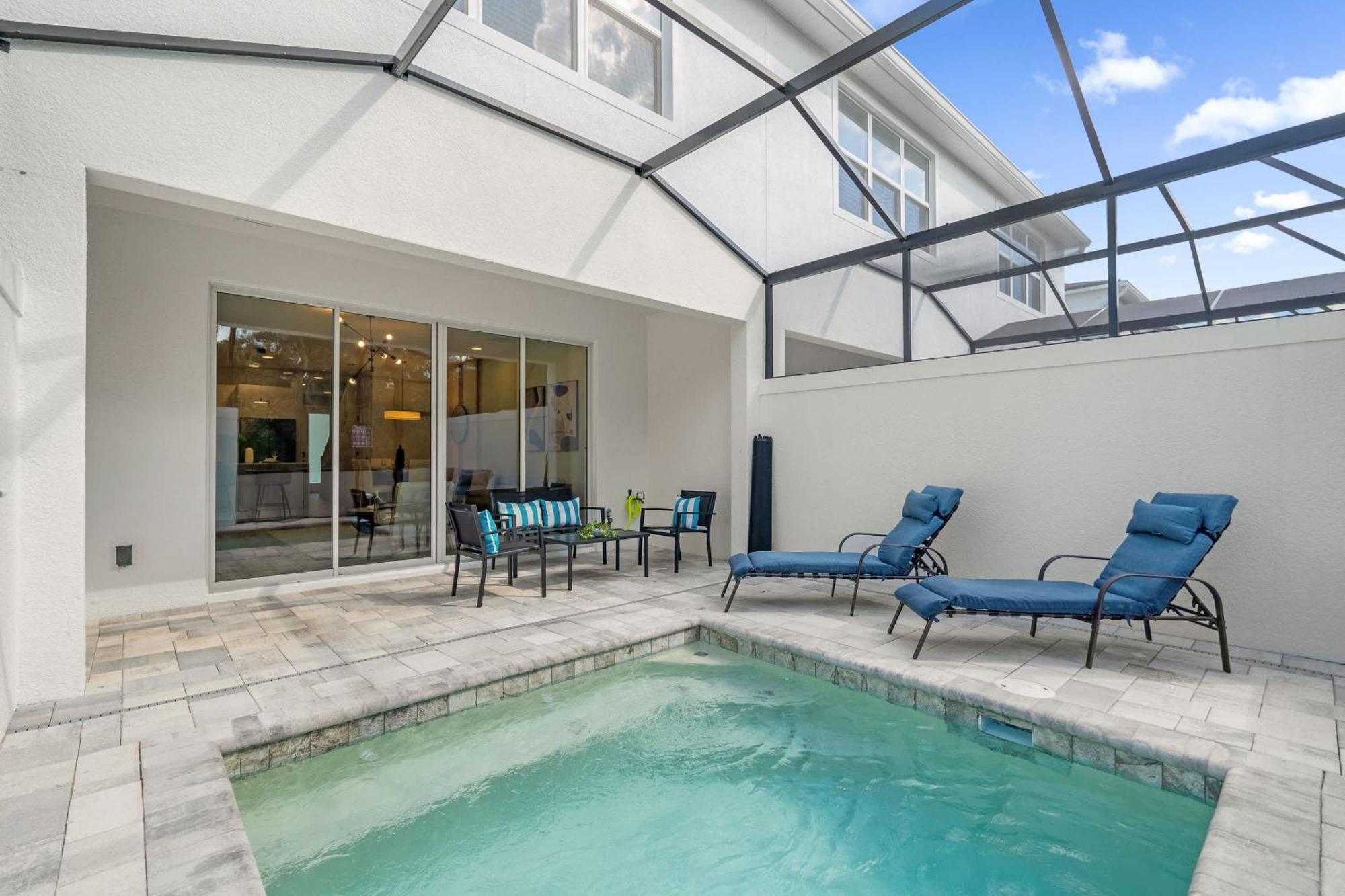 Upstay - Townhouse With Private Pool And Foosball Orlando Exterior photo